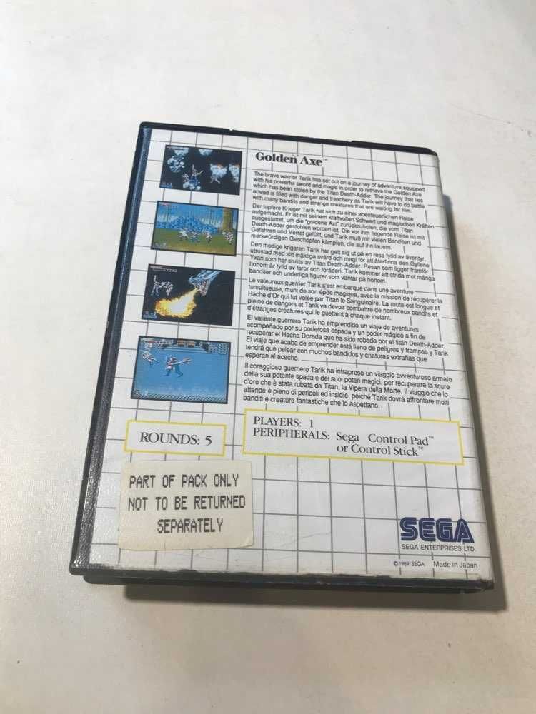 Golden Axe Sega Master System Sklep Irydium