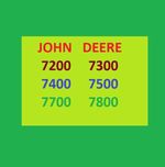 John Deere 7200, 7300, 7400, 7500 ,7700 ,7800 INSTRUKCJA NAPRAW