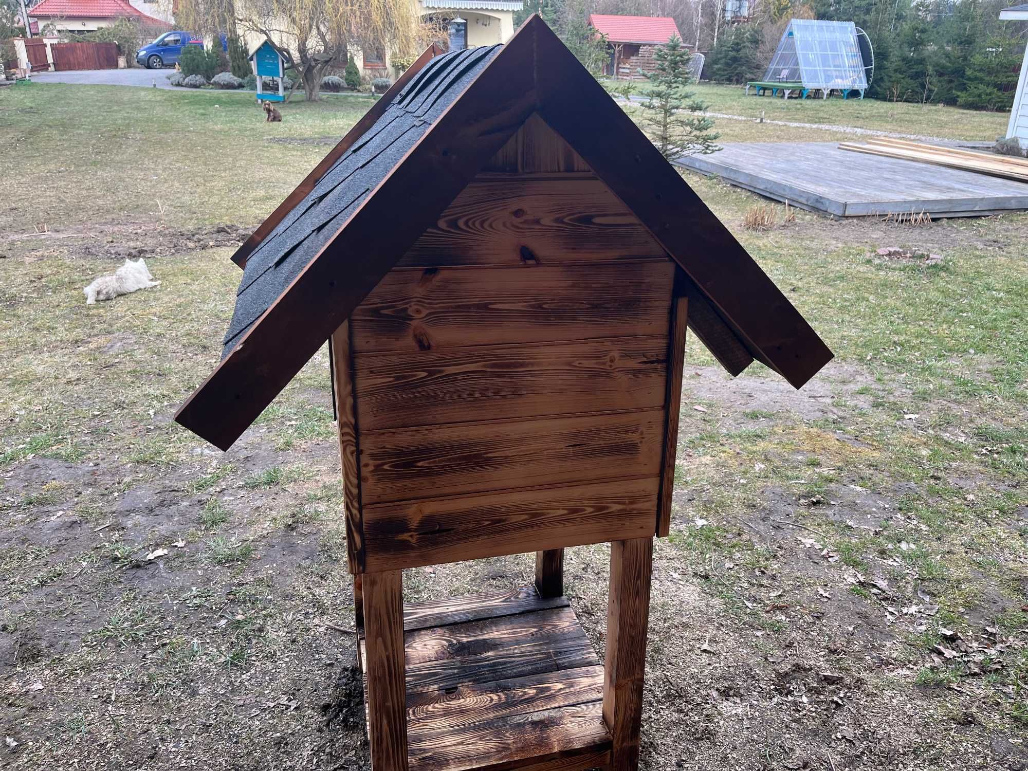 Domek dla kota na podwórko