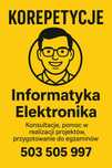 Korepetycje projekty Informatyka, Elektronika, Automatyka pokrewne 24H