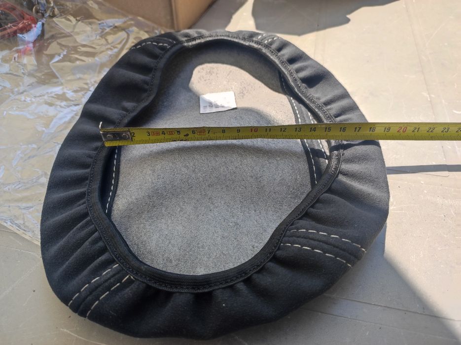 Накладка (чехол) з алькантари на підлокітник авто