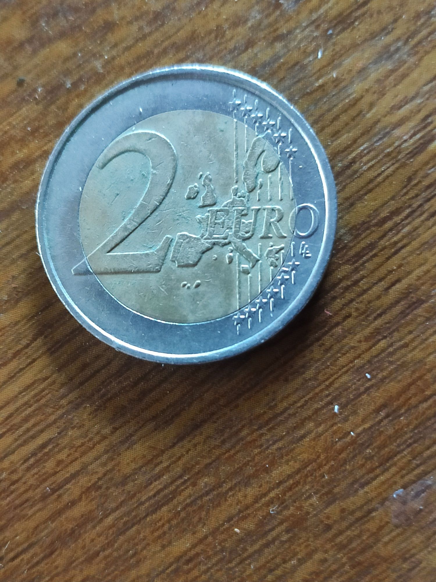 Монета 2евро 2002г