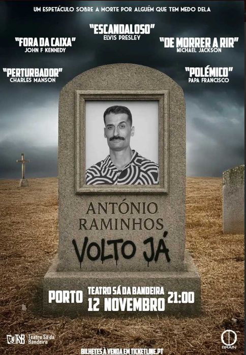 Antonio Raminhos - Volto Já (Sa da Bandeira, Porto)