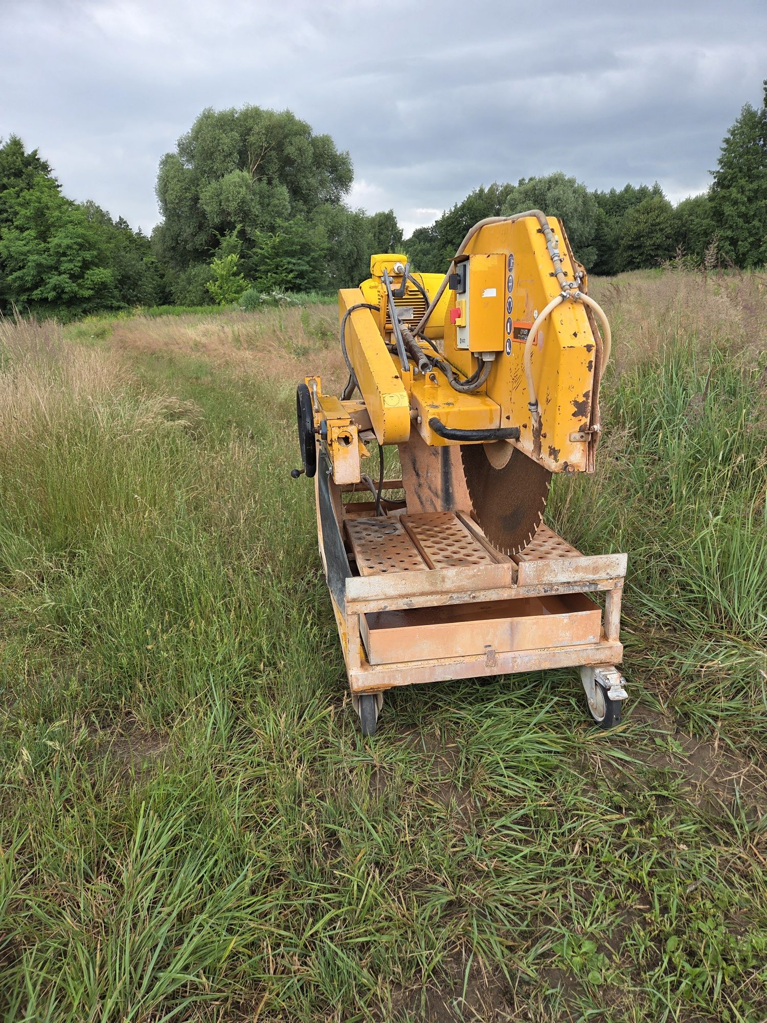 Cts 375-2 cedima piła do bloczków Porothermu cegły silki jumbo 900