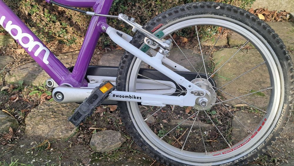 Rowerek Woom 3, fioletowy