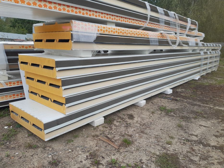 płyta warstwowa dachowa 100 mm  10 cm