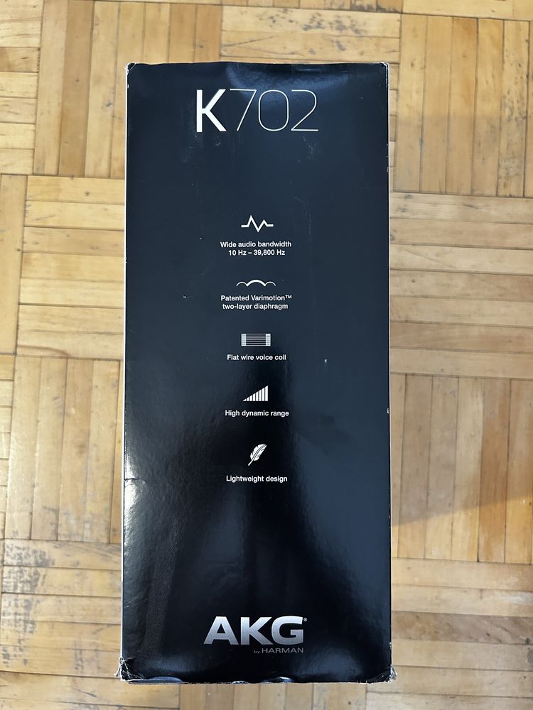 Słuchawki AKG702 Studyjne