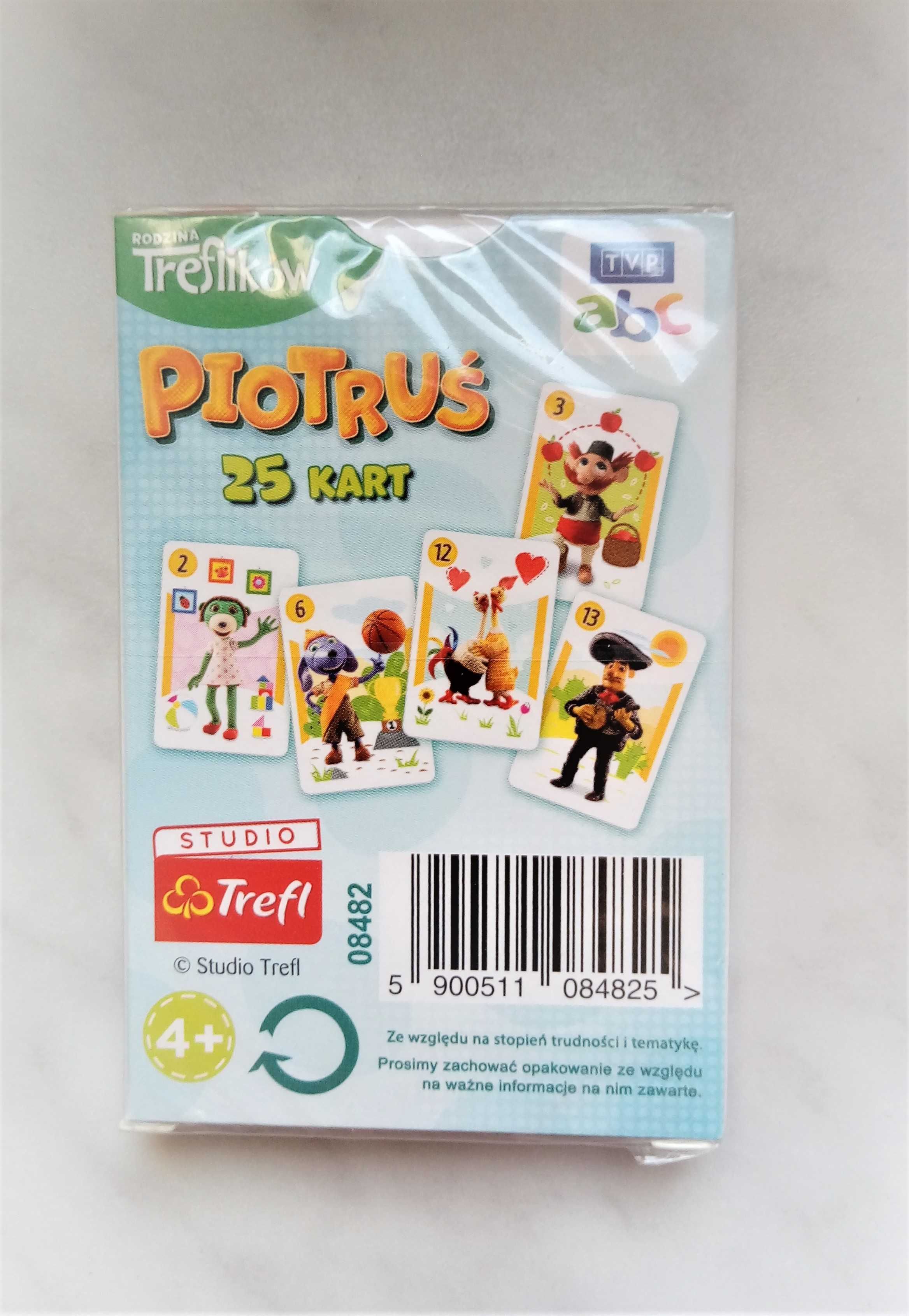 Karty do Piotrusia i puzzle  - nowy zestaw