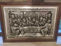 Quadro ULTIMA CEIA em metal
