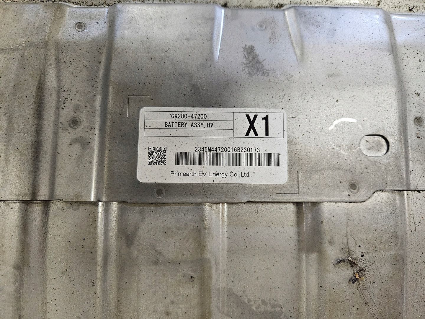 TOYOTA PRIUS IV COROLLA E21 CHR BATERIA NI-MH G9280-47200