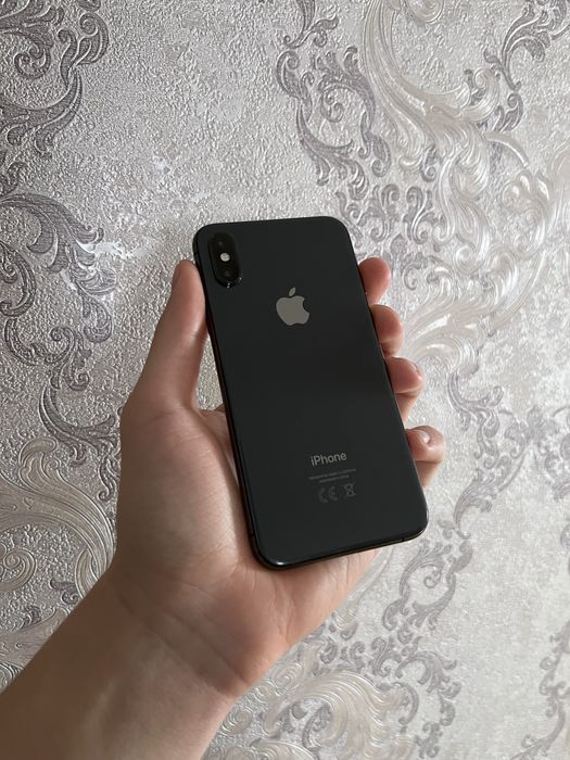 Iphone X 64gb black 100% батарея