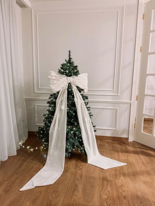 Бант на ялинку | Новорічний бант | Великий бант