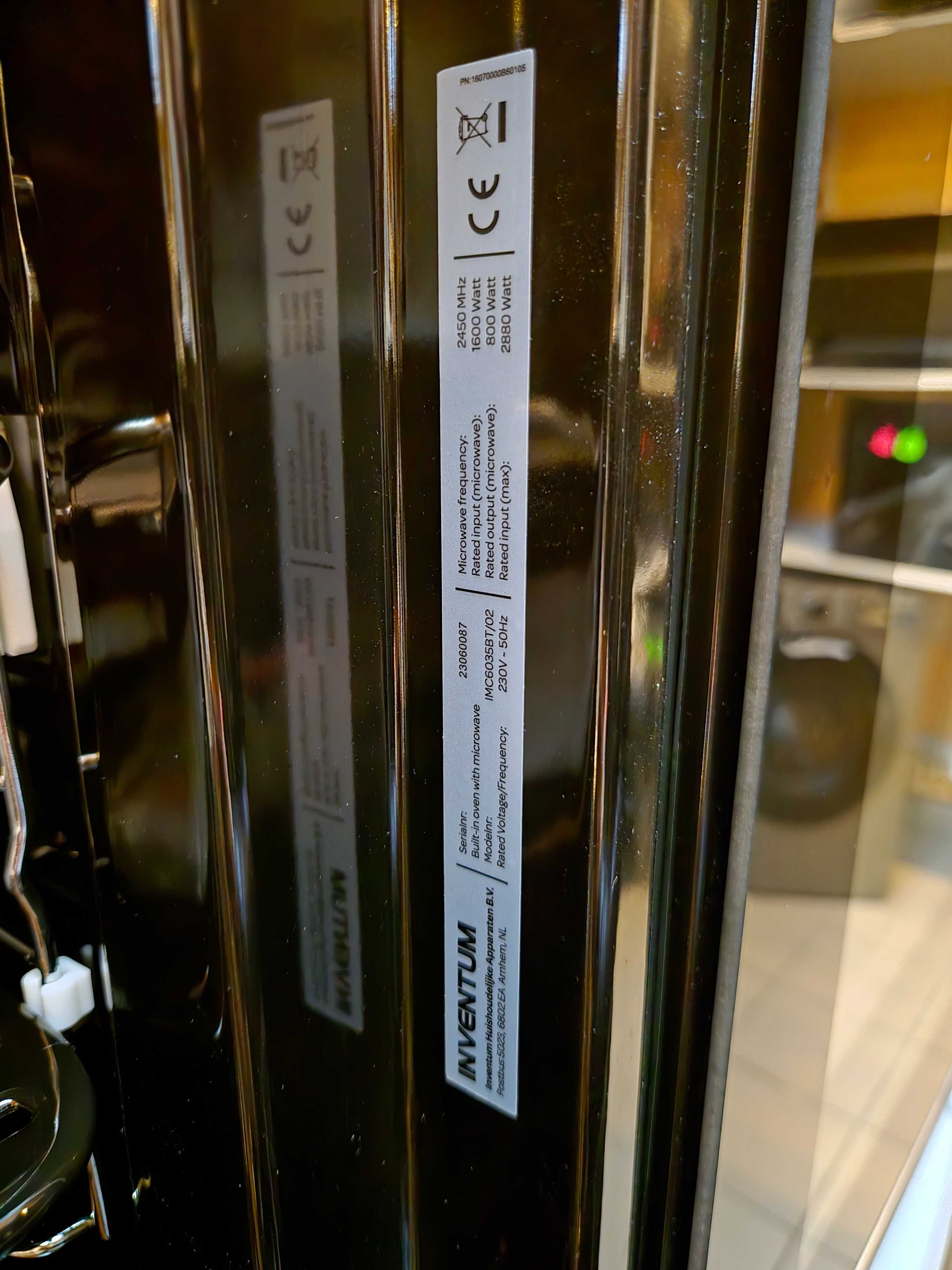 JANKI, ul. WSPÓLNA 6 Piekarnik z mikrofalą Inventum IMC6035BT/02