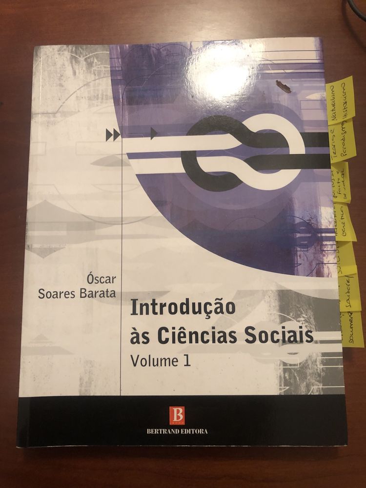 Livro introdução ás ciências sociais