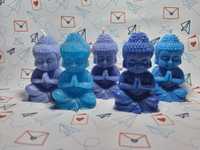 Pack 5 Velas Buda | 5 Tons de Azul | 50% off