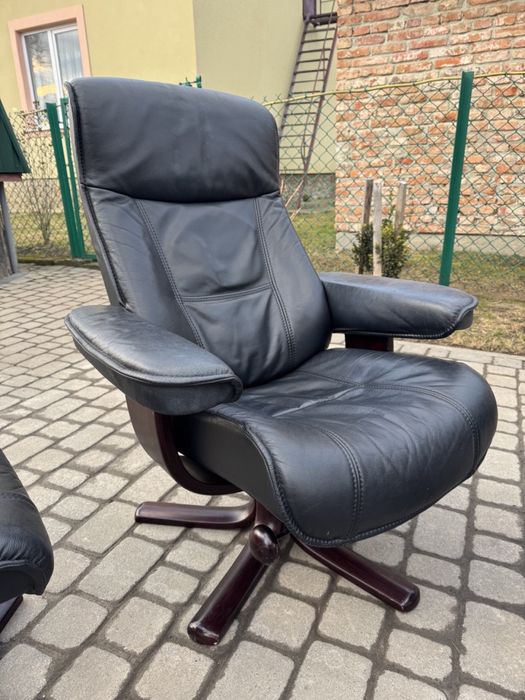 Крісло реклайнер шкіра (0078,0081)крісло релакс Розкладне крісло