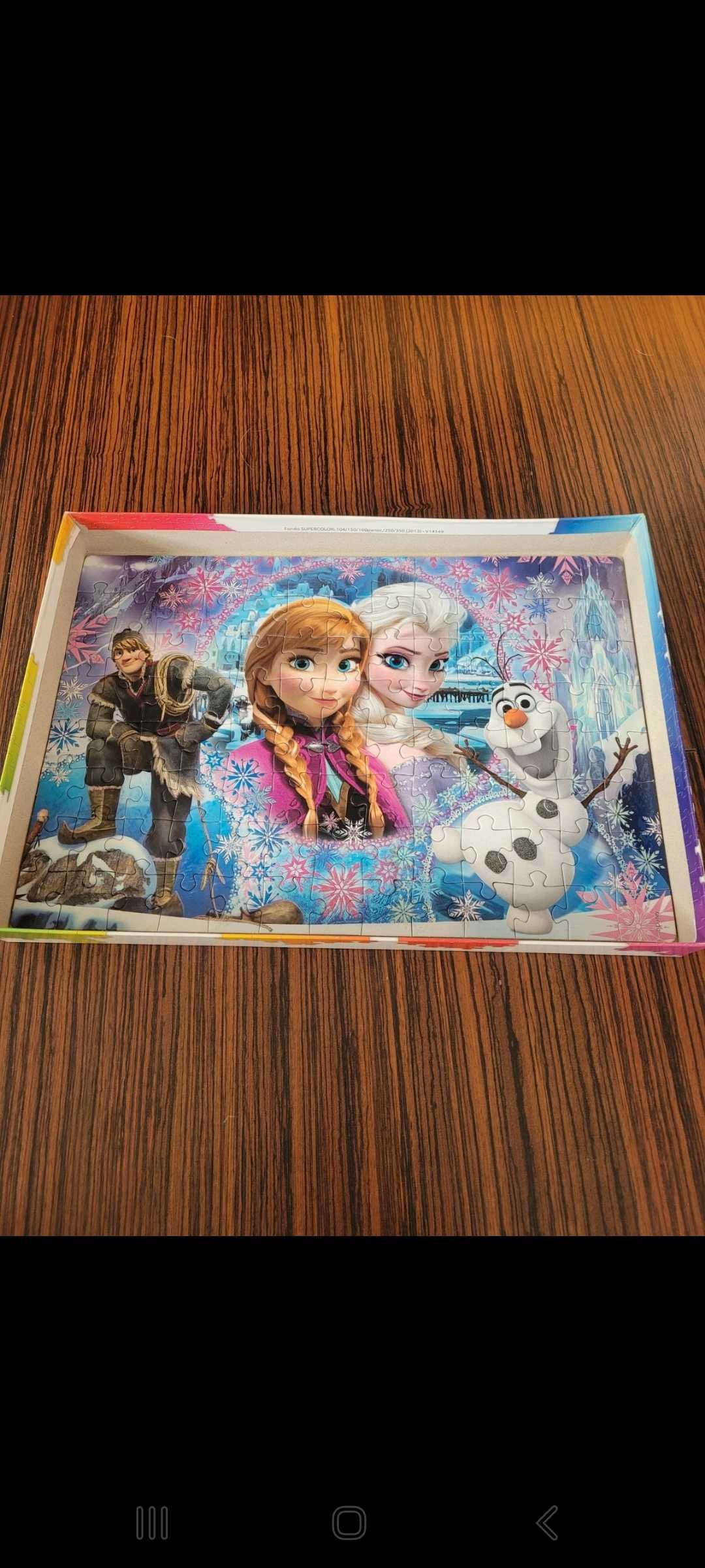 Puzzle Frozen Elsa dla dzieci