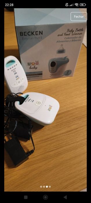 Conjunto de Intercomunicador+Aquecedor de biberões BECKEN