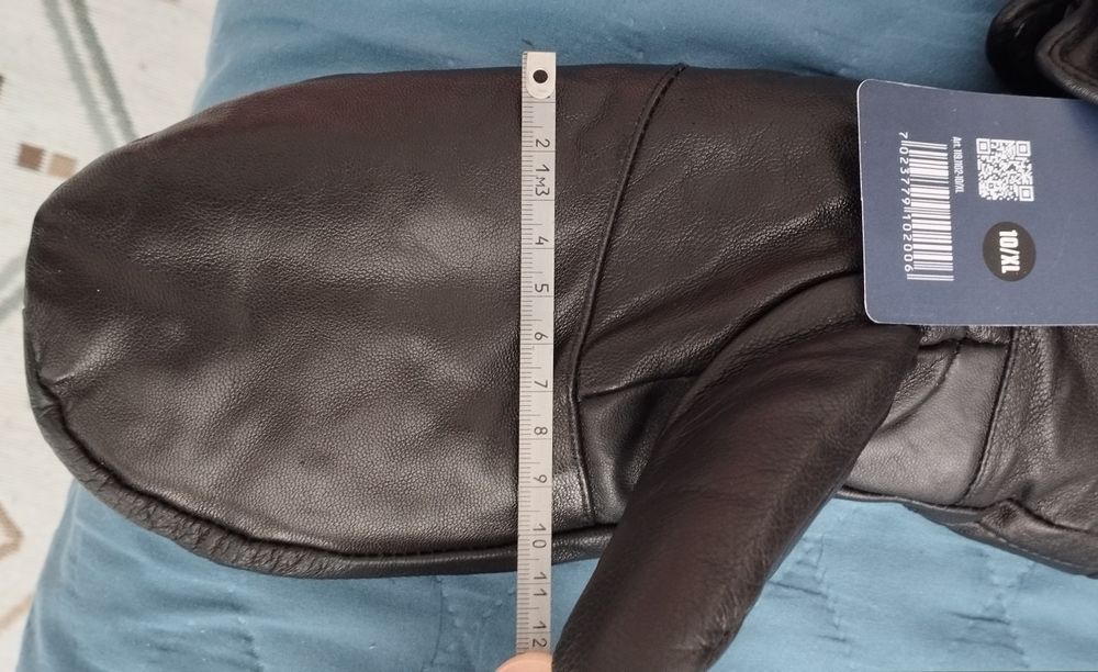 Варежки рукавицы кожа мех