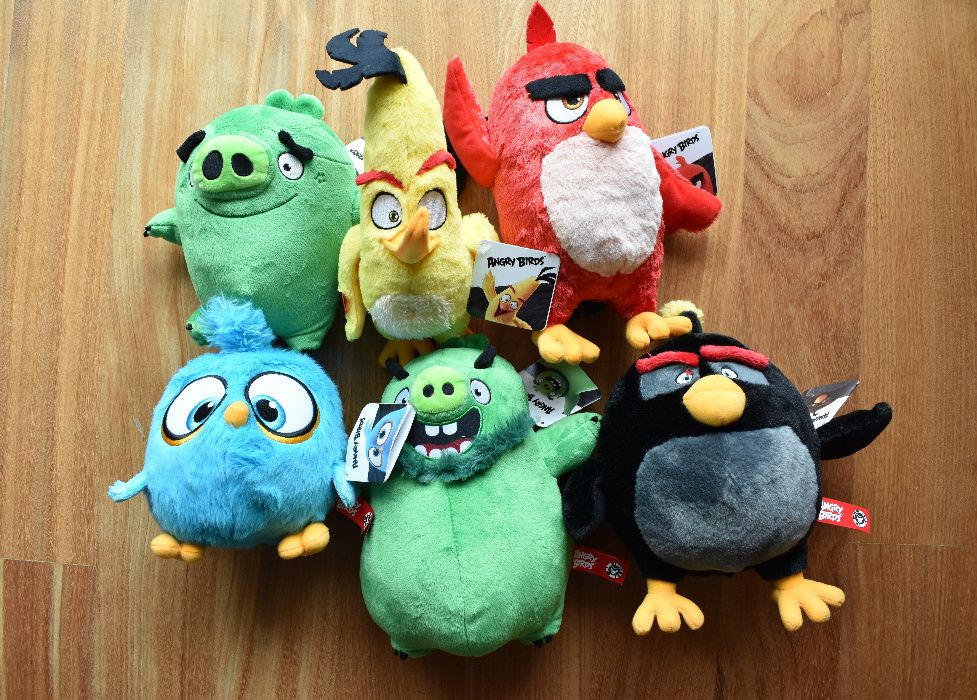 Peluches Colecção Angry Birds (Filme 2)