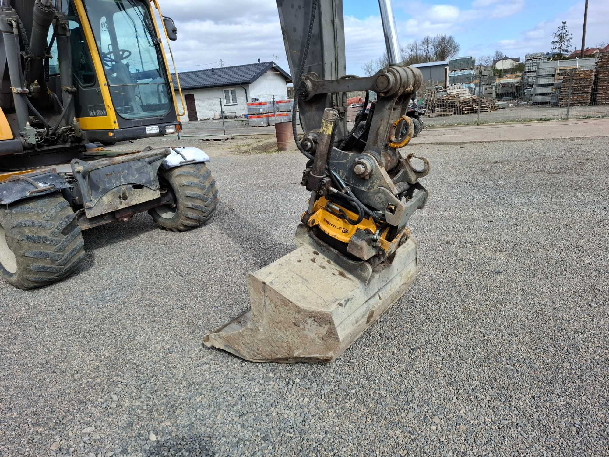 Koparka volvo 140B Rototil