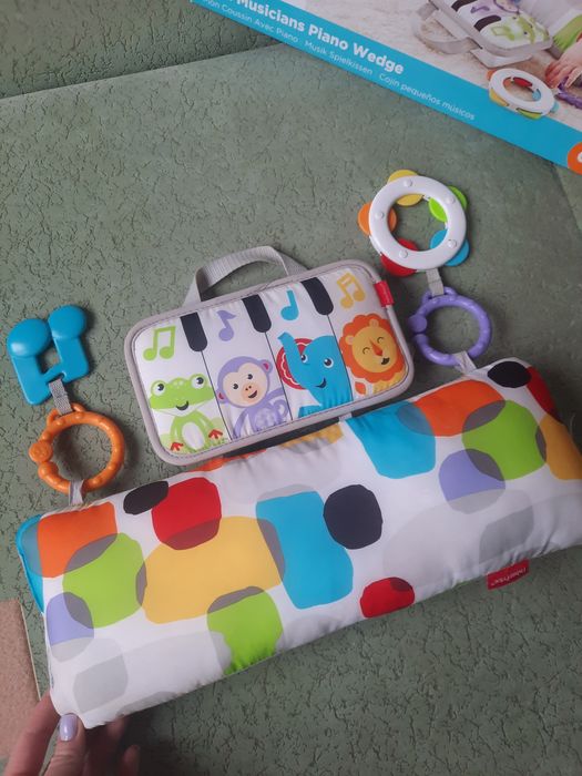 М'яка подушка для гри на животику Fisher-Price Піаніно (GJD27)
