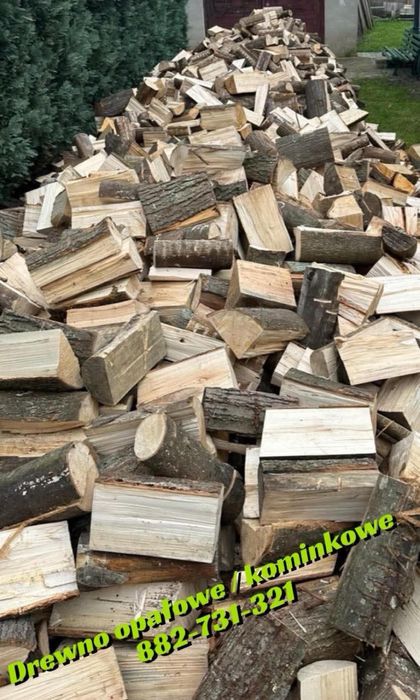 Drewno Oplałowe/Kominkowe /Suche!/Różne Gatunki Dowóz !