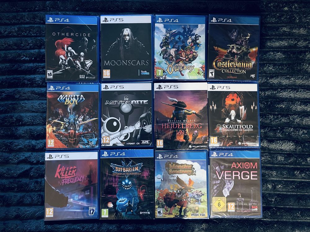 Продам диски PS5/PS4. Лімітовані. Нові та ідеальний стан