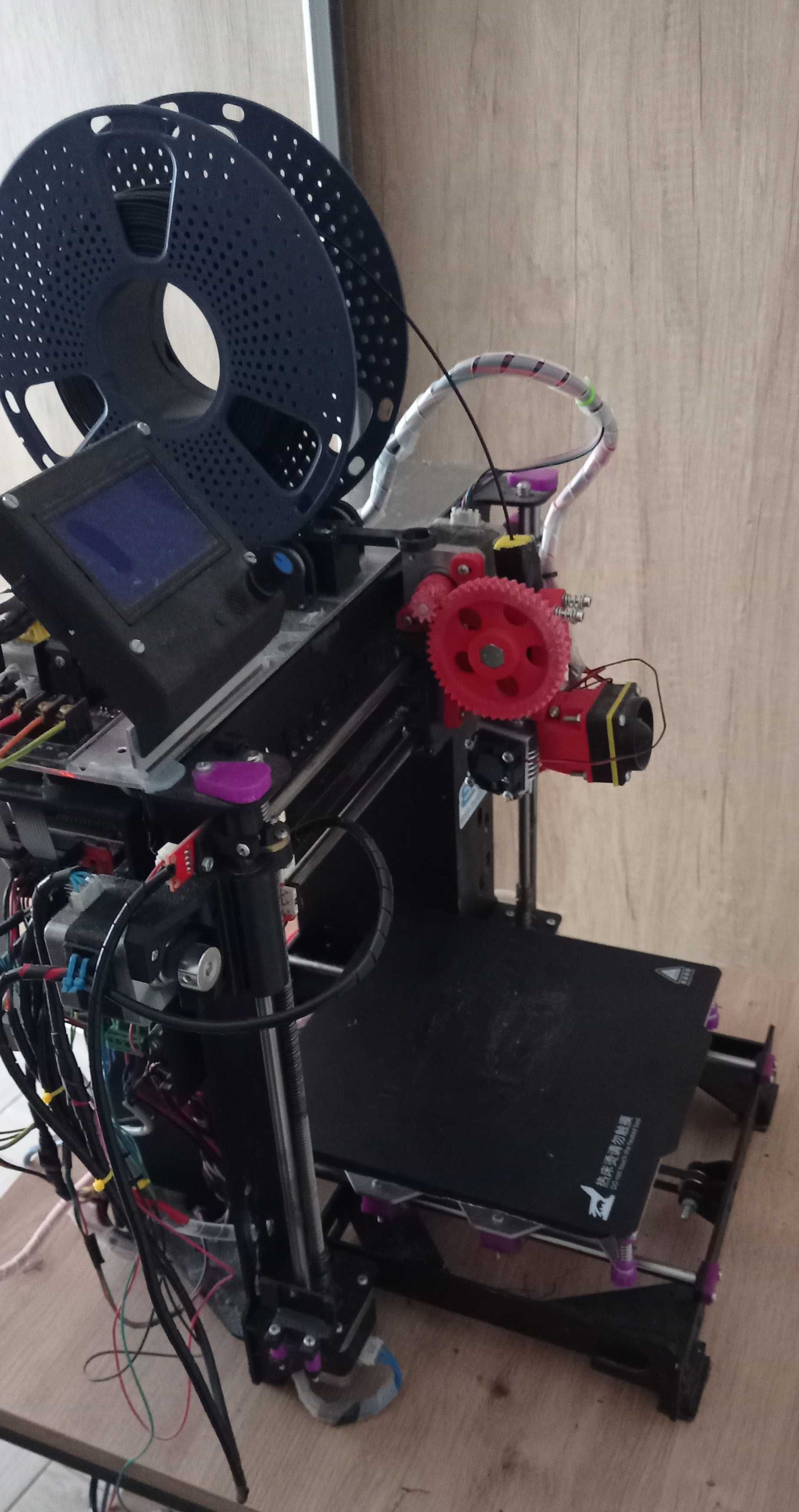 Drukarka 3D, klon Prusa i3 steel.