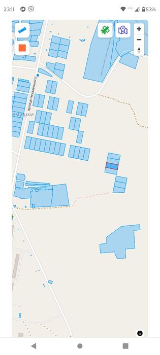 Земельна ділянка під забудову 10 сотих в районі вул.Гастелло