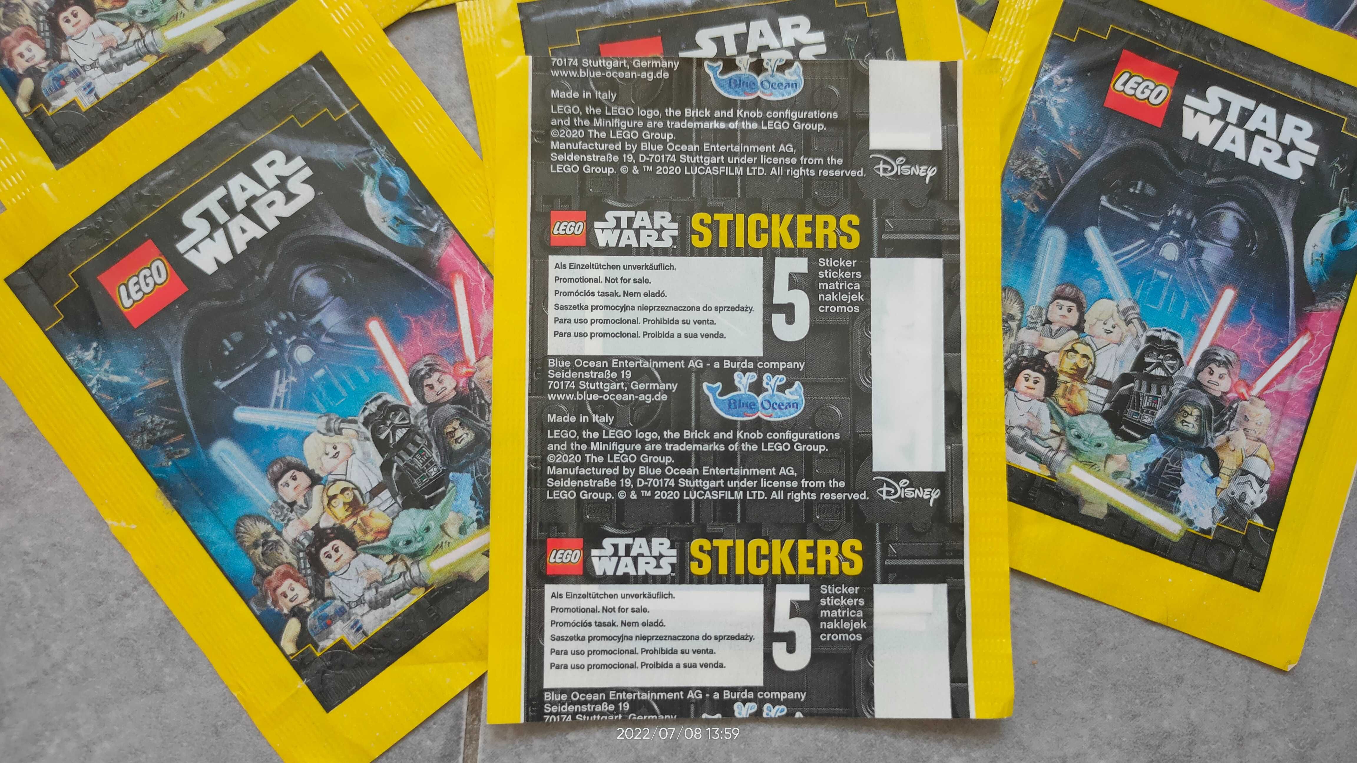 Naklejki LEGO STAR WARS Saszetki Stickers Disney