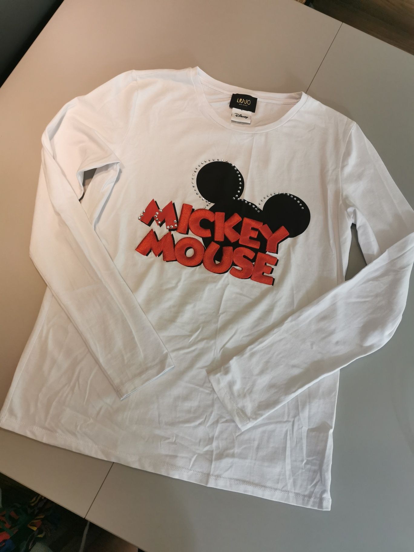 Liu jo koszulka bluzka Mickey mause 36/38 nowa