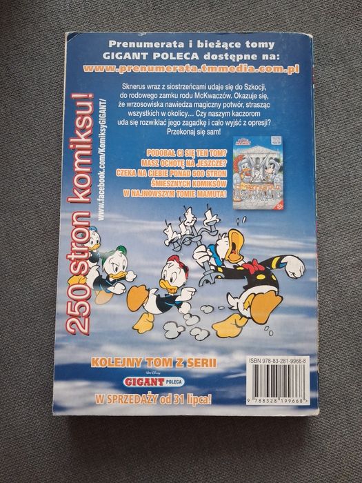 Komiks gigant nocna wyprawa