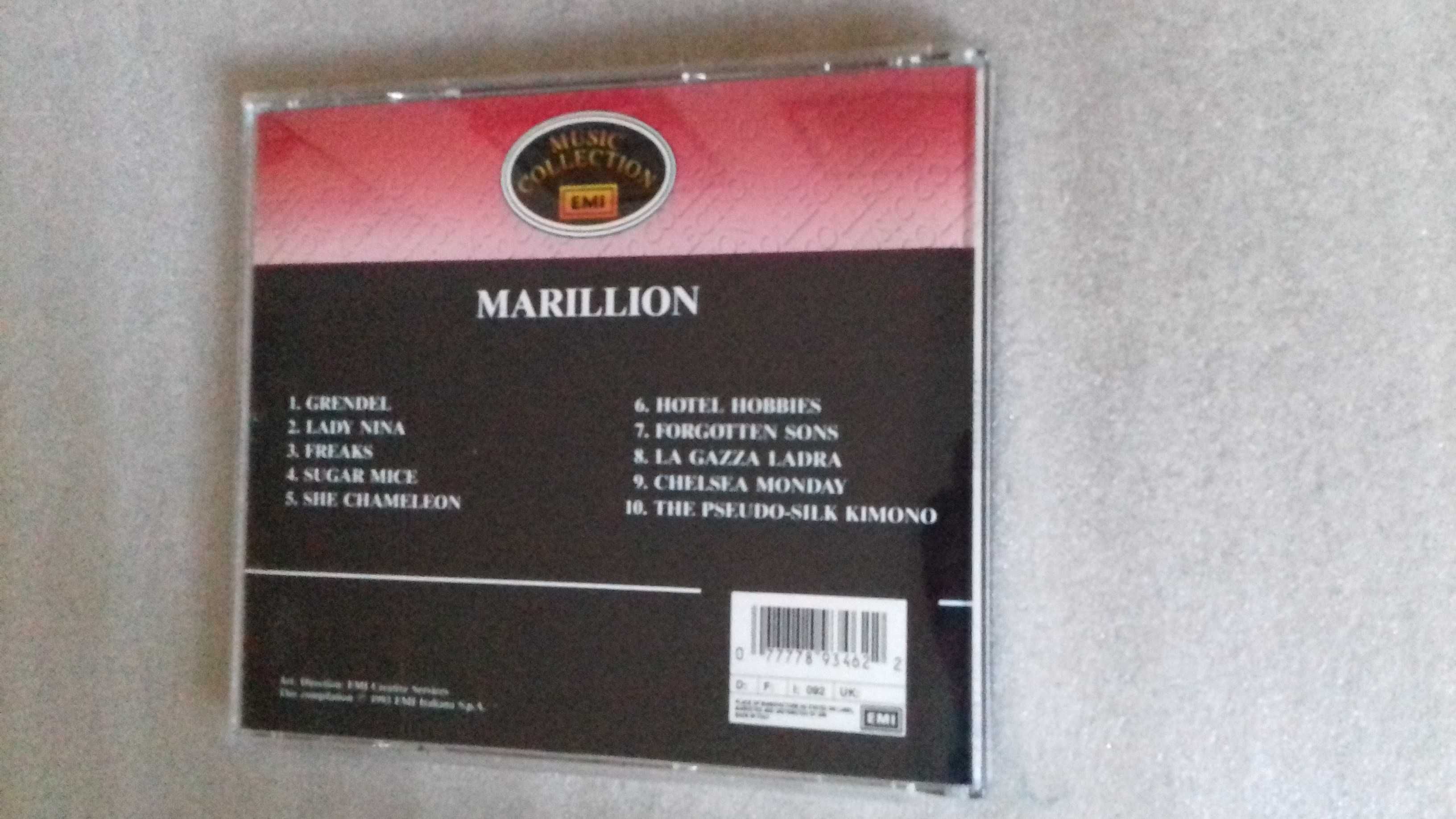 Marillion Music Collection CD EMI Italiana Rare ładny stan