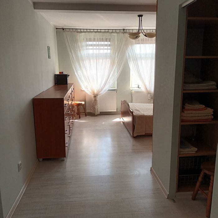 Firana 190x280 ekri złote paski pionowe, do wiązania