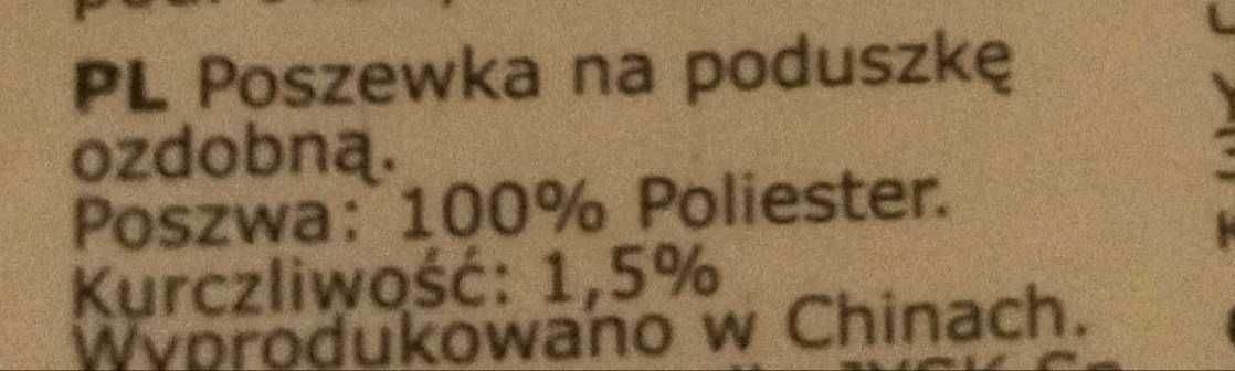 Poszewki ozdobne