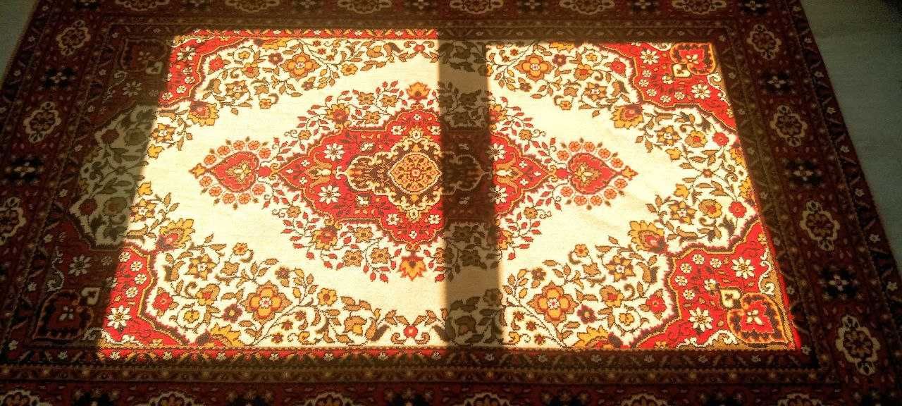 Килим з натуральної вовни, 80 років, 220х150 см