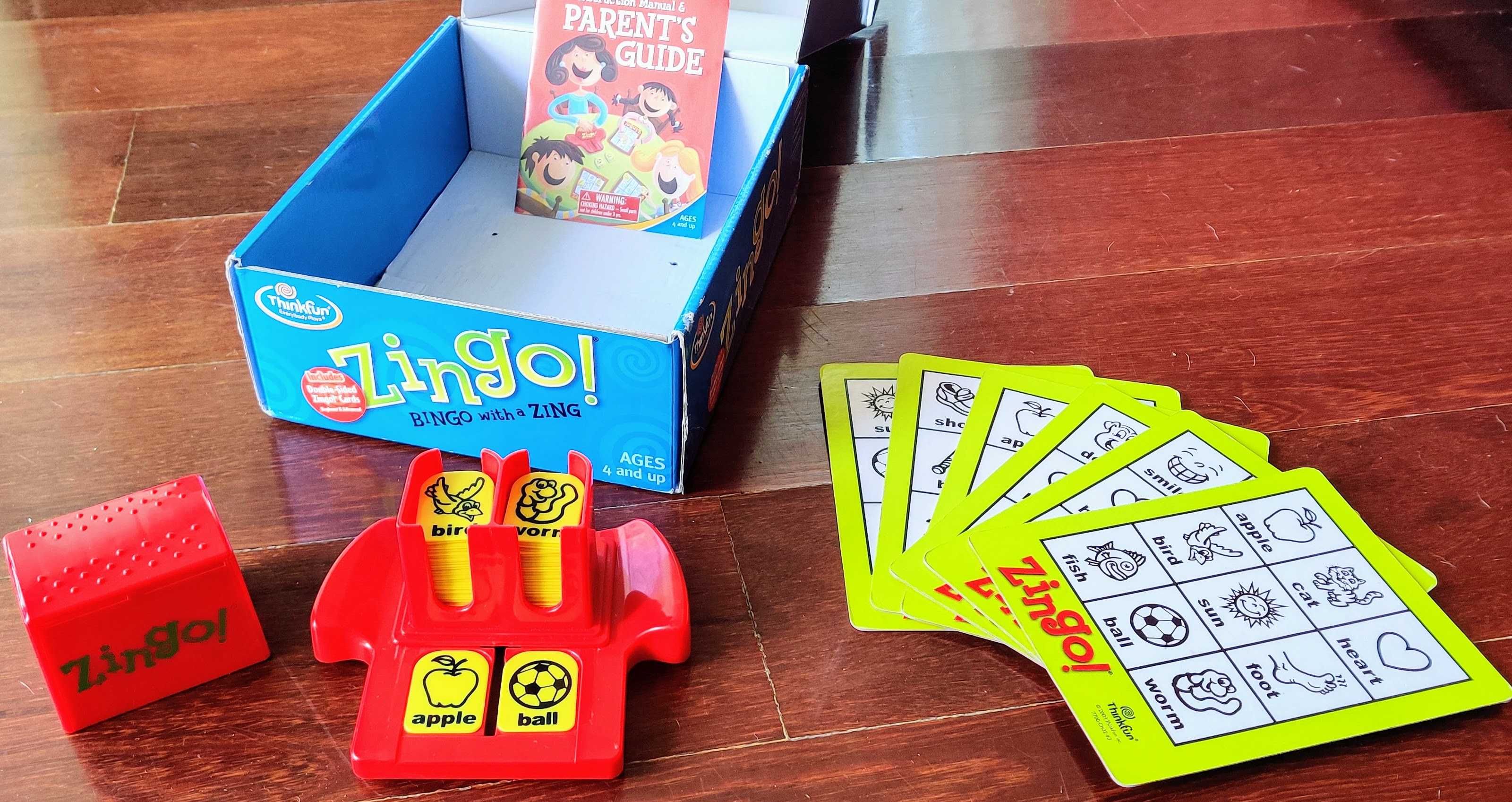 Jogo de mesa "Zingo"