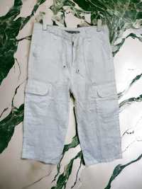 Schott nyc шорты карго/ бриджи-штаны 3/4|лен|