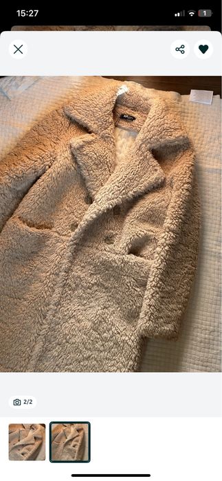 Пальто M барашек шубка тедди