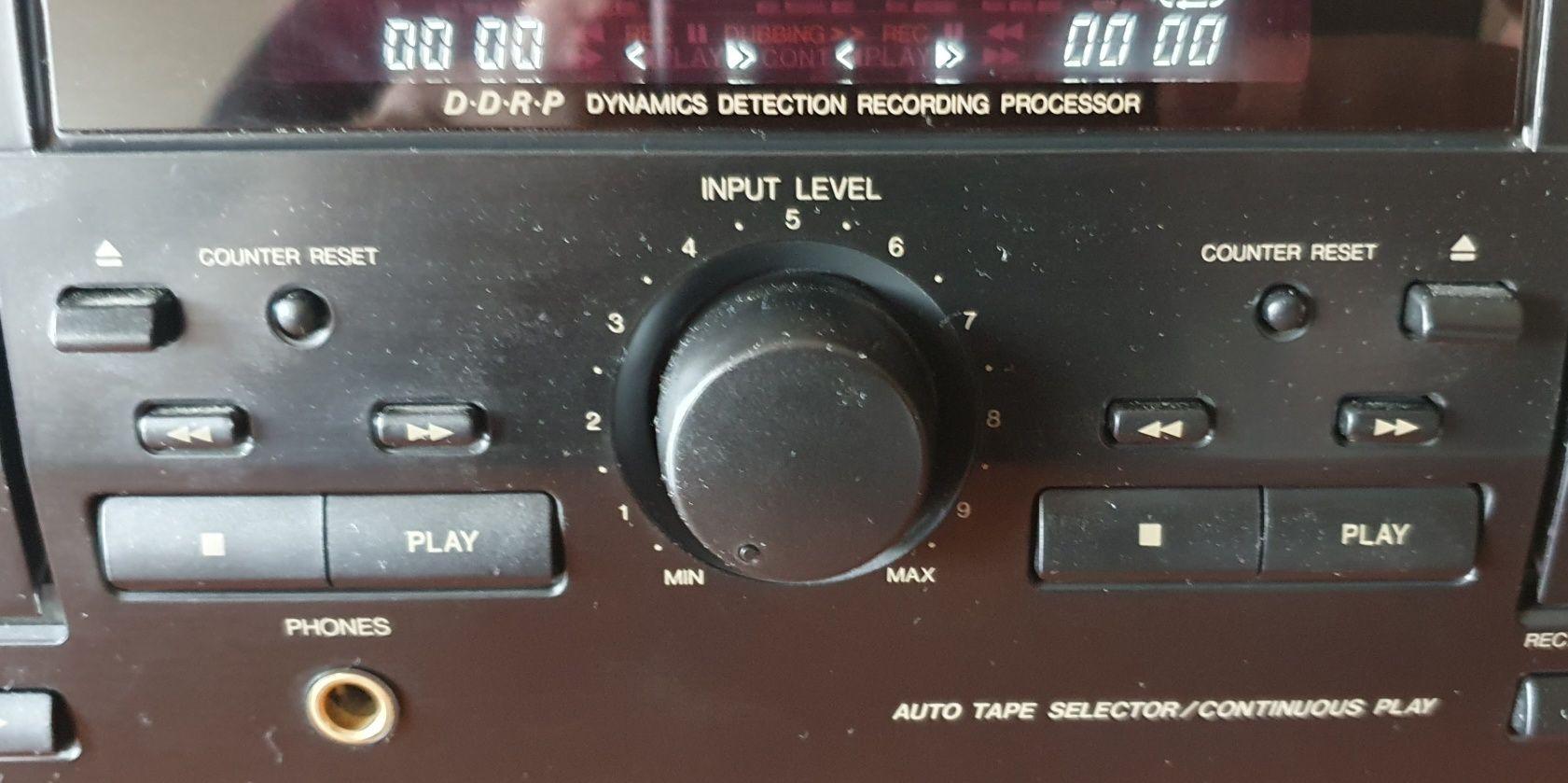 Magnetofon Deck JVC TD-W254BK Sprawny