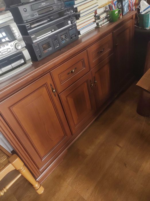 Duży komplet mebli retro do salonu pokoju