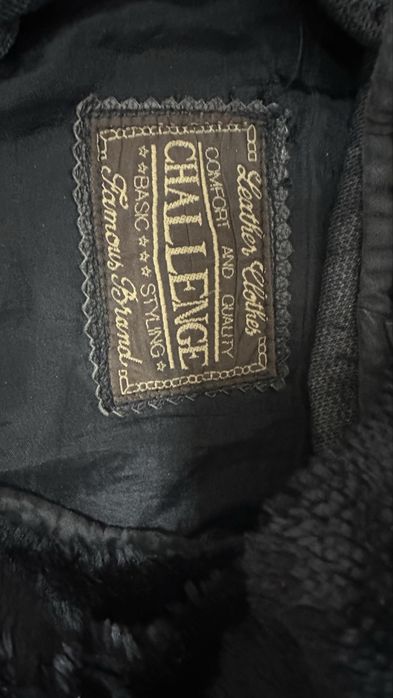 Куртка кожаная пилот размер М подходит