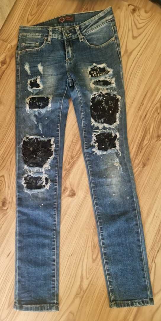 Spodnie jeansowe dżinsy