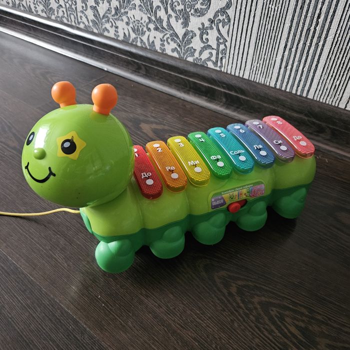 Гусеница ксилофон интерактив