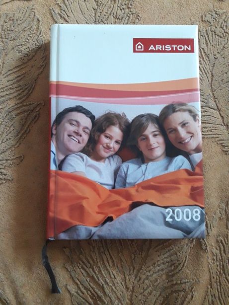 Ежедневник Ariston 2008 года, щотижневик 2008 року, блокнот
