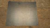 Blacha perforowana stalowa QG 10-15 1mm 84 x 100 cm