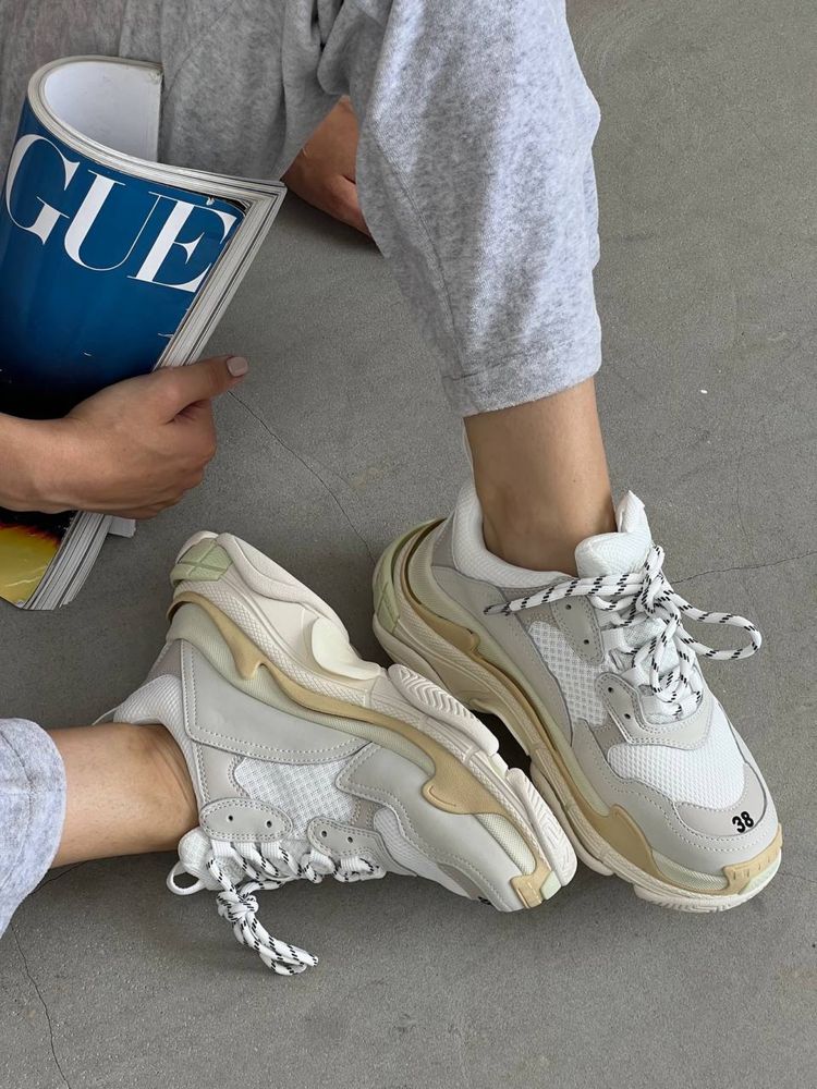 Buty Balenciaga Triple S White 36-41 damskie trampki