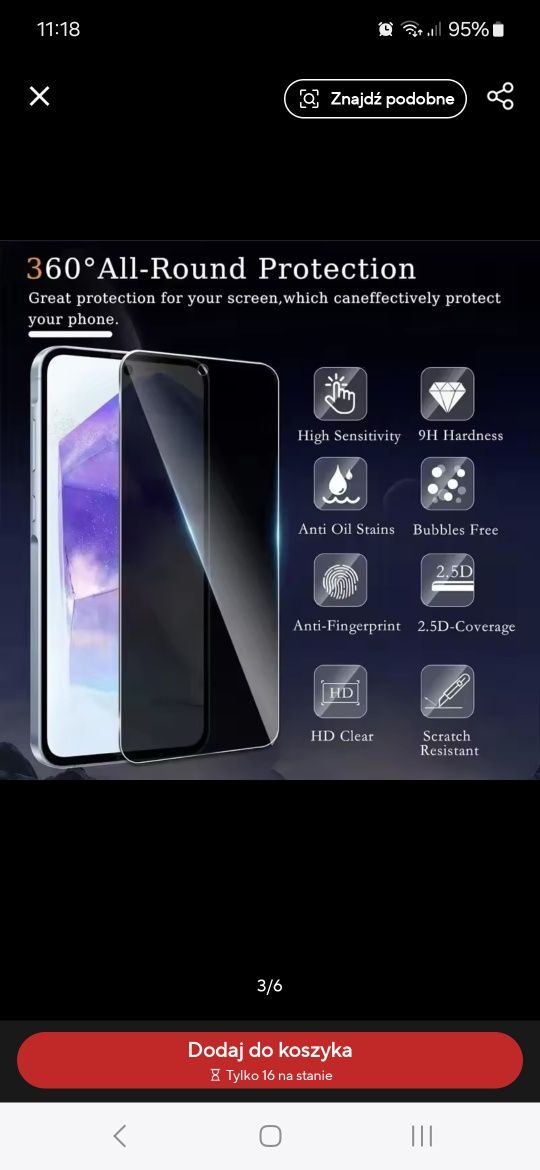 Etui do telefonu Samsung S23 fe + gratis