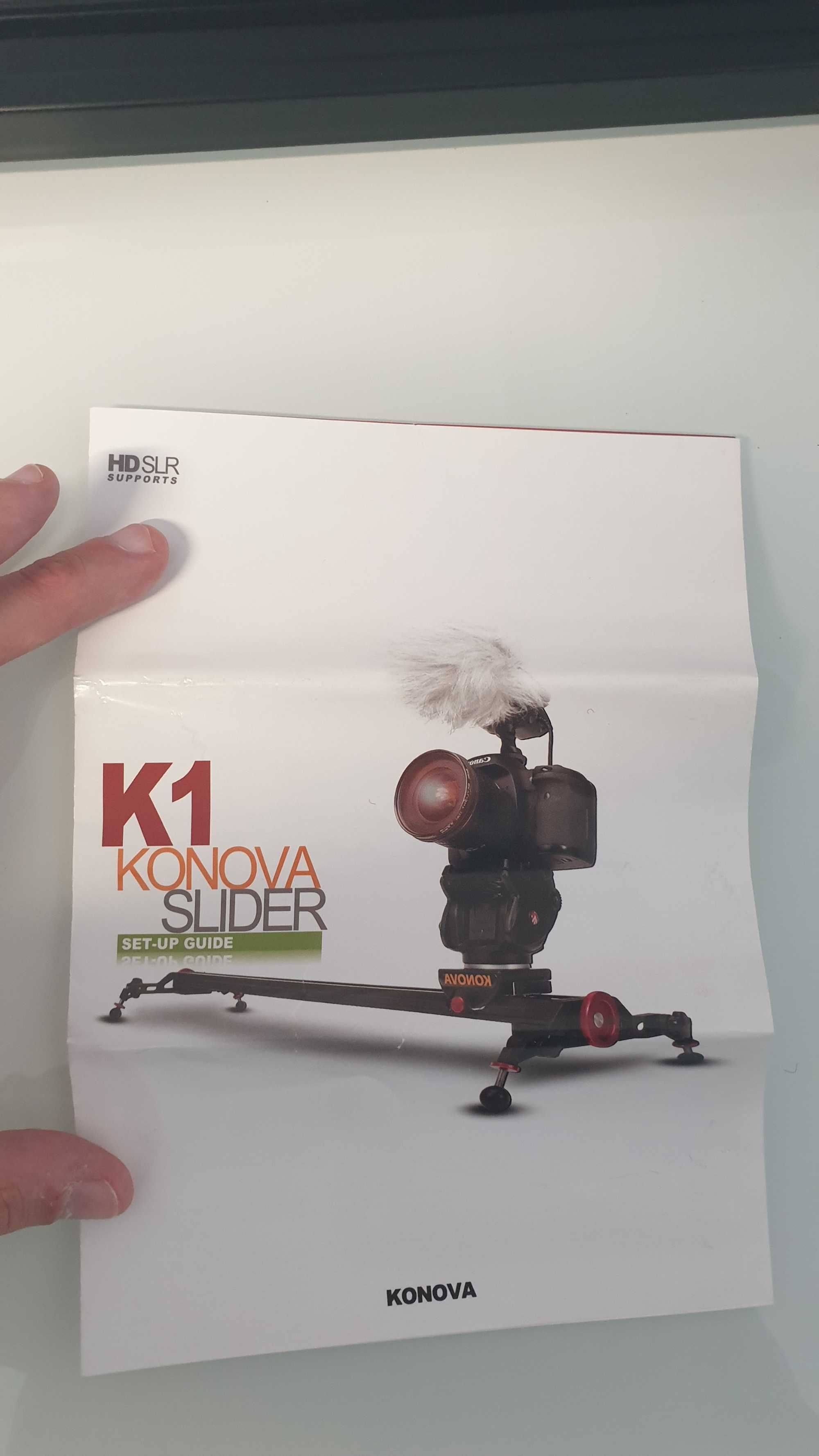 Konova Slider Carril Vídeo K1 120cm como novo